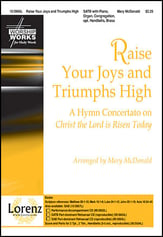 Raise Your Joys and Triumphs High SATB choral sheet music cover